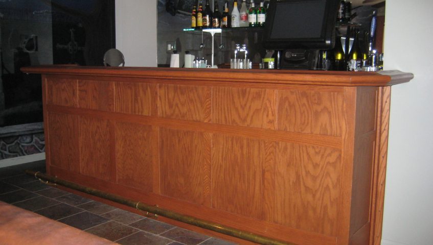 custom built bar in horsham, pa